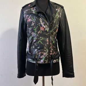 Obey Propaganda Floral Motorcycle Jacket